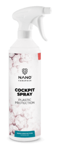 Cockpit Spray Nano Carapace, plastiques intérieurs